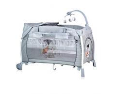 Lorelli Ilounge - Letto pieghevole per neonato, colore: Grigio