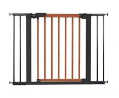 BabyDan Avantgarde - Cancelletto di sicurezza per bambini, colore: ciliegio/nero