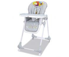 asalvo- seggiolone Chef Zeppelin, colore: Grigio