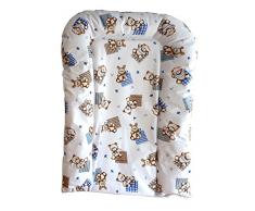 BAMBISOL - Materassino fasciatoio imbottito, colore: anice