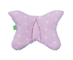 LULANDO Baby Cuscino per un sonno sano 40 x 30 cm, fodera cuscino ergonomico per bambini, baby, Cuscino, Cuscino morbido made in EU, Passeggino Cuscino con tasche.