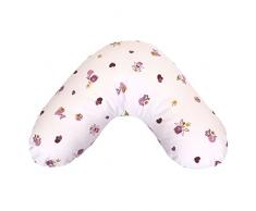 Vanilla Copenhagen federa cuscino per allattamento Standard 70 x 45 cm Isabella rosa