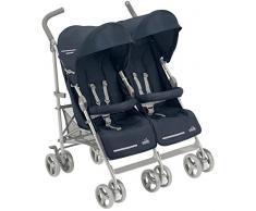 CAM Il mondo del bambino art.850/27 Passeggino Twin Flip, Blu