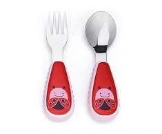 Zootensils Set Cucchiaio e Forchetta, Scimmia