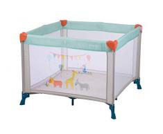 Safety 1st Circus Box Lettino da Campeggio, Compatto e Richiudibile, Happy Day