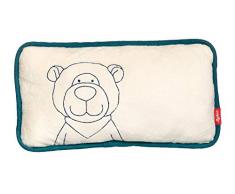 sigikid 39028 - Cuscino Boschel Bear, colore: Beige