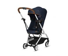 Cybex Gold Passeggino Eezy S Twist, Seduta Rotabile a 360°, Compatto, Leggero, dalla Nascita fino a 17 kg, Collezione Denim, Blue