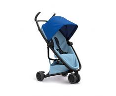 Quinny Zapp Flex, passeggino per bambini reversibile fronte retro, pieghevole, reclinabile, 3 ruote, colore Blu Azzurro