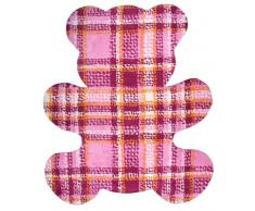 Nattiot - 209756 - Tappeto - Teddy Tartan - Rosa, Rosa (Pink),