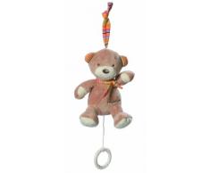 Fehn - Peluche con mini carillon integrato che emette una delicata melodia, da appendere alla carrozzina, al marsupio o al lettino, per neonati e bambini da 0 mesi