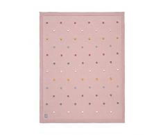 LÄSSIG - Coperta lavorata a maglia in cotone organico GOTS