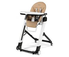 Peg Perego Siesta Follow Me Seggiolone Multifunzione Ultra Compatto, Noce