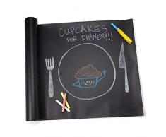 Jaq Jaq Bird JQ-CT-01 Lavagna Runner Tavolo con gessetti Zero Polvere