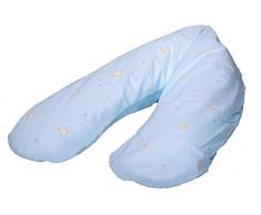 Kuli-Muli 2578 Ducky - Cuscino per allattamento, 215 x 40 cm, colore: Blu