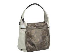 LÄSSIG Borsa per pannolini con accessori Borsa Fasciatoio/Casual Hobo Bag, oliva