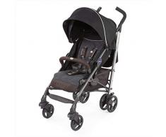 Chicco Chicco Liteway 3 – Passeggino leggero e compatto, supporta fino a 22 kg, colore nero jeans e ecopelle (inserto) 1 pezzo 7500 g