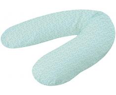 Träumeland T040835 - Cuscino per allattamento, elastico, motivo a cerchi, colore: Verde menta