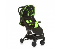 Hauck Swift Plus Passeggino Compatto, Posizione Nanna, Pieghevole Piccolo con una Mano, Leggero, in Alluminio, Cinghia di Trasporto, da 0 Mesi a 15 kg, Neon Yellow/Caviar (Nero/Giallo)