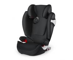 Cybex Seggiolino Auto per Bambini Solution M-Fix, per Auto con e Senza Isofix, Gruppo 2/3/15, 36 Kg, Collezione Colori 2018, Lavastone Black