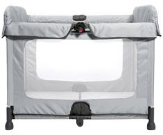 Spacecot - Lettino per bambini, facile da piegare, leggero, argento