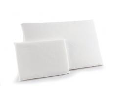 Lait Baby Guanciale Ultra Fresh per Culla Antiacaro e Antisoffoco, Traspirante e Non Trattiene Umidità, Igienico, Anallergico, Antimicotico e Antibatterico, Bianco 20 x 30 cm, 1 pezzo