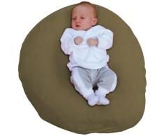 Easy, Federa per cuscino da allattamento, 190 cm, Marrone (taupe)