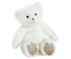 Doudou et Compagnie Orso Collezione peluche bianco 60 cm
