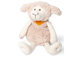GRÜNSPECHT Naturprodukte 328-V3 - Cuscino termico a forma di pecora, mamma, semi di colza, beige, 470 g