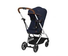 Cybex Gold Passeggino Eezy S Twist+, Seduta Rotabile a 360°, Compatto, Leggero, dalla Nascita fino a 17 Kg, 4 Anni Circa, Collezione Denim, Blue