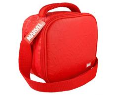 Marvel 01544 – Borsa portapranzo, colore: rosso