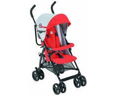 CAM Il mondo del bambino art.828/83 Passeggino Agile, Rosso/grigio