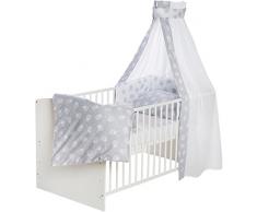 Schardt - Set di biancheria da letto, 4 pezzi