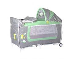 Lorelli 10080371818 letto ombrello + modalità letto a dondolo Danny 2 Verde