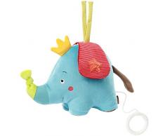 Fehn, carillon di peluche con carillon integrato, con dolce melodia, da appendere al passeggino, allovetto o al letto, per neonati e bambini a partire da 0 mesi