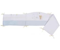 Easy Baby, Paracolpi da Culla con Ricami Pregiati; Lunghezza Circa 210 Cm