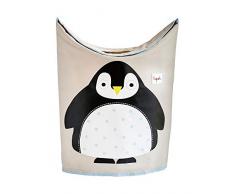 Portabiancheria 3 Sprouts - Contenitore con manici per biancheria