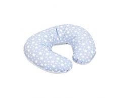 Cambrass, Cuscino da allattamento, 58 x 45 cm, Blu (Hellblau)