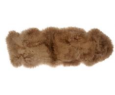 Kaiser 10639 - Pelliccia decorativa 1, 5 strati, per tappeto erboso 175 x 65 cm, cappuccino, marrone