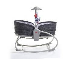 Tiny Love Rocker Napper Sdraietta Neonati con Vibrazione e con Giostrina Musicale, Colore Nero