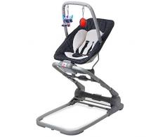 Tiny Love Close To Me Bouncer Sdraietta Neonato con Vibrazione e Carillon Musicale Integrato, Cuscino Riduttore Incluso, Versione Luxe