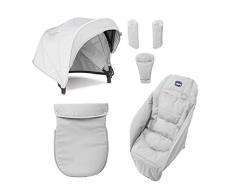 chicco color pack special edition - kit di accessori per chicco urban passeggino, colore: grigio (moonlight)