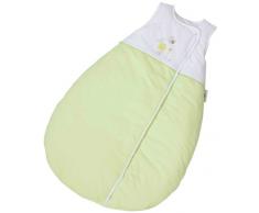 Easy Baby 451-39 - Sacco nanna 90 cm, con ricami di ape e fiori, colore: verde