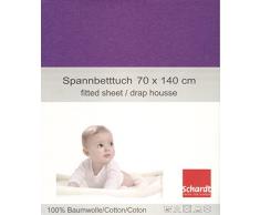 Schardt 13 850 74 - Lenzuolo con angoli elasticizzati in jersey, colore: