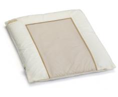 Easy Baby 441-83 - Materassino per fasciatoio, 55 x 70 cm, motivo: orsetto che dorme, colore: beige