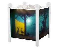 Trousselier 4382W Lanterna Magica Motivo Animali Divertenti, Bianco