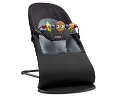 BABYBJÖRN Sdraietta Balance Soft, Giochi in Legno per Sdraietta, Per neonati e fino a 2 anni, Nero/Grigio
