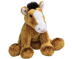 Suki Gifts 22076 - Peluche a forma di cavallo Farmyard Friends, colore: Marrone