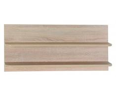 roba, Mensola da parete, in legno di quercia, Marrone (braun)