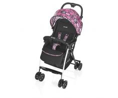 Brevi 709-578 Mini Large Passeggino, Rosa Gufetti