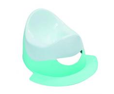 Bébé Confort Vasino per Bambini con Poggiapiedi e Paraschizzi, Azzurro/Bianco